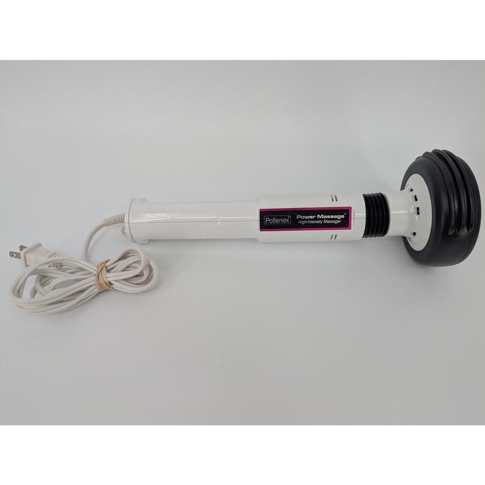 Tested & STERILIZED Pollenex Power Massager WM10R Adjustable Speed Body Massager